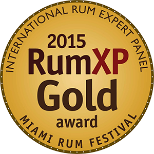 2015 Rum XP gold award