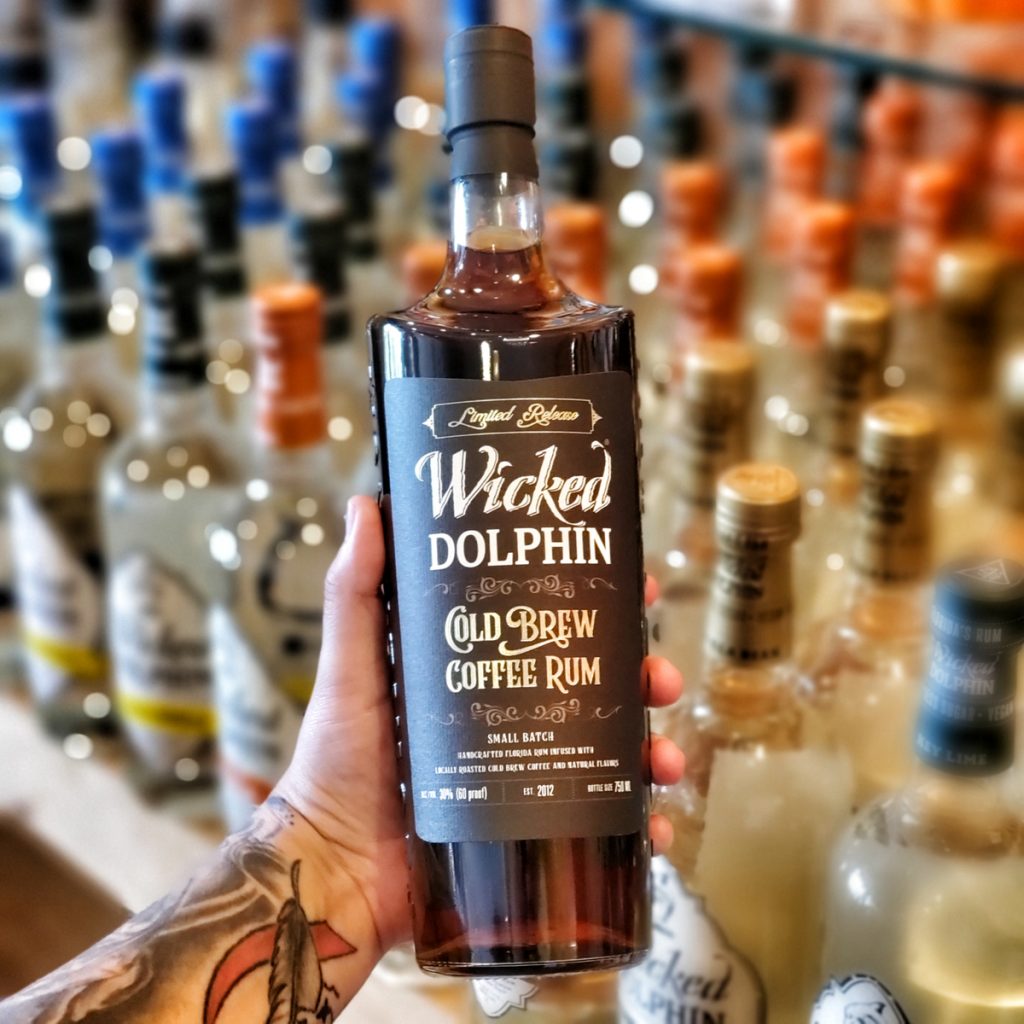 Wicked Dolphin Cold Brew Coffee Rum