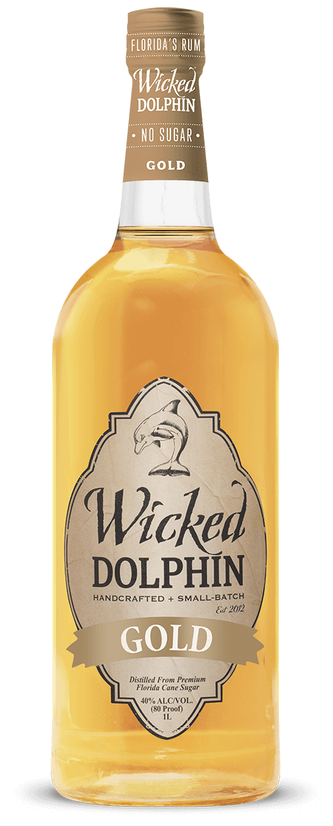 wicked dolphin gold rum