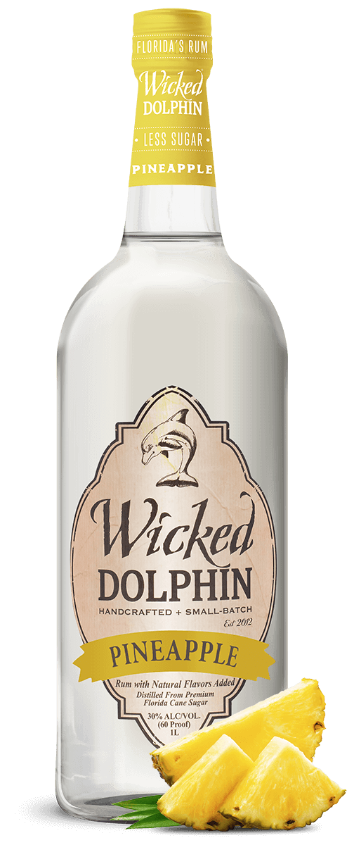 wicked dolphin pineapple rum