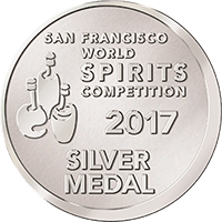 2017 San Francisco World Spirits Competition Silver medal