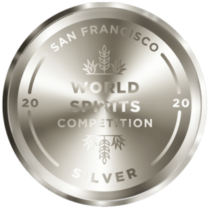 2020 San Francisco World Spirits Competition silver medal