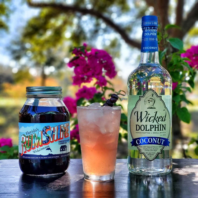 Tropical Dream Rum Cocktail