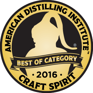 American Distilling Institute best of category medal 2016